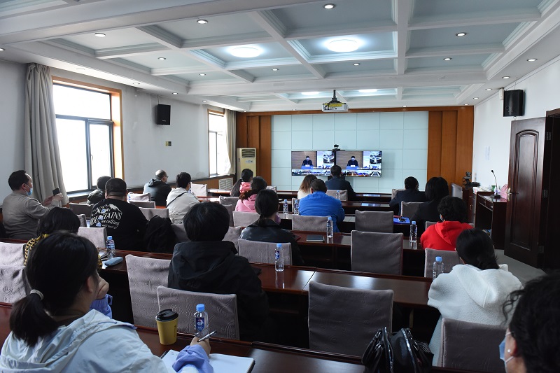 学院组织教职工代表聆听2023年“津门师德巡讲”系列专题报告会