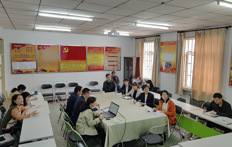 天津石油职院电子信息学院举行课程思政经验交流主题党日活动